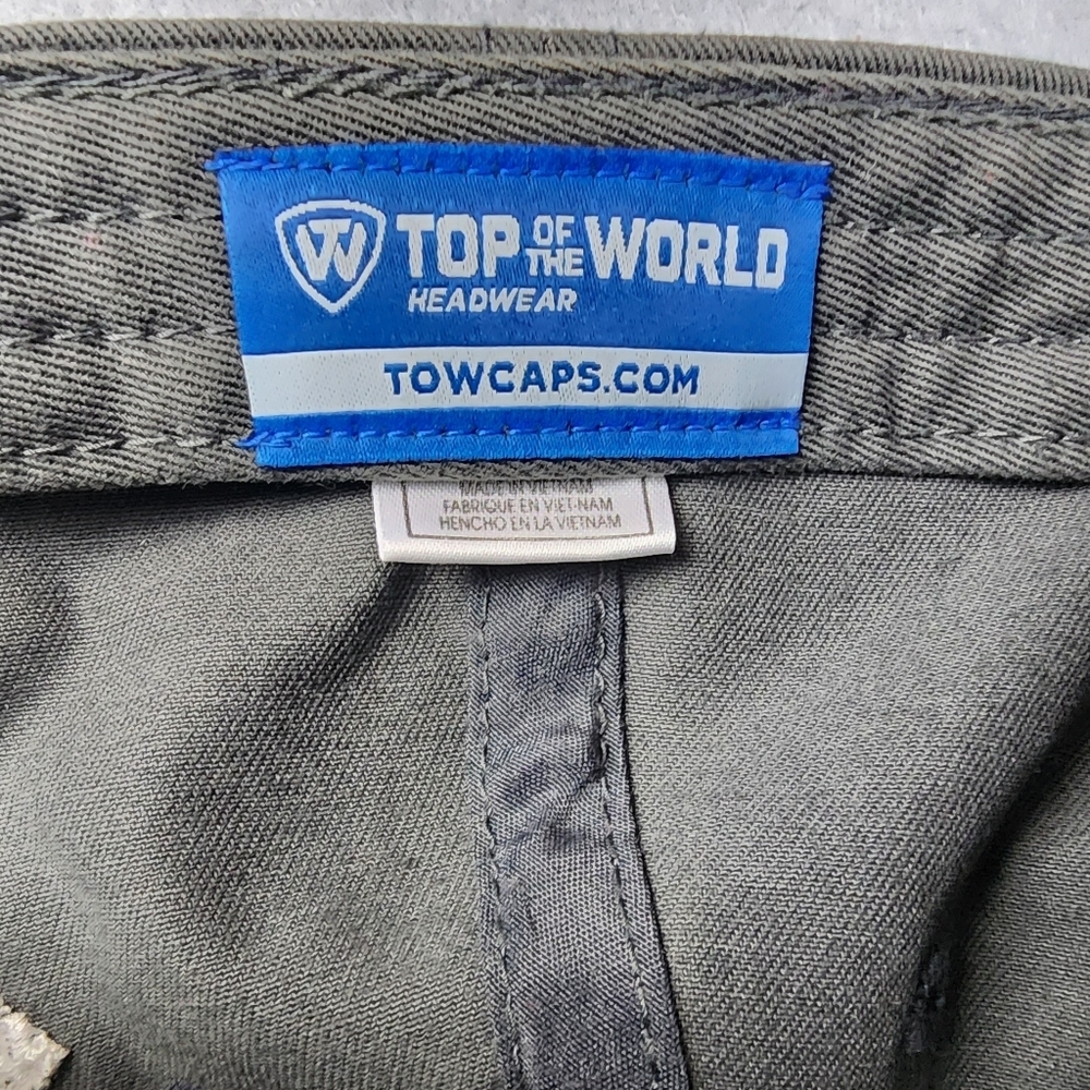 Randy Travis Gray Baseball Style Cap By Top Of The World Unisex OS - Picture 6 of 8